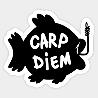 Carp Diem Sticker